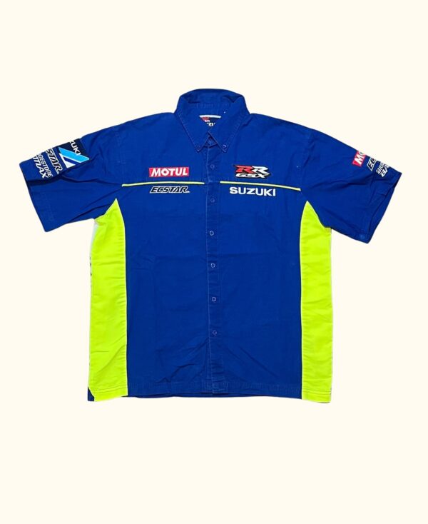 Camisa manga corta Racing Suzuki vintage 2000s