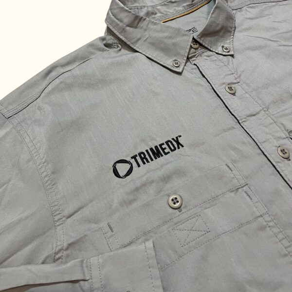 Camisa manga larga workwear bolsillos Carhartt vintage 2000s - Imagen 3