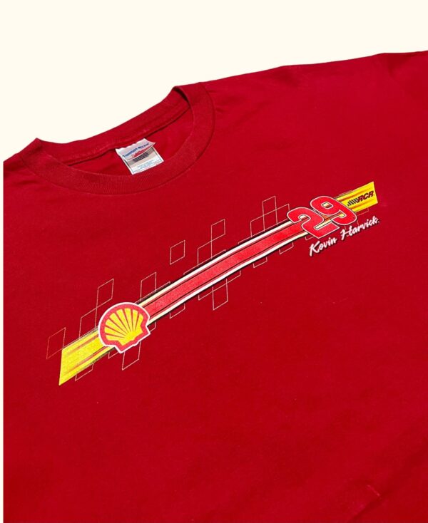 Camiseta manga corta Nascar Shell streetwear vintage 2000s - Imagen 2