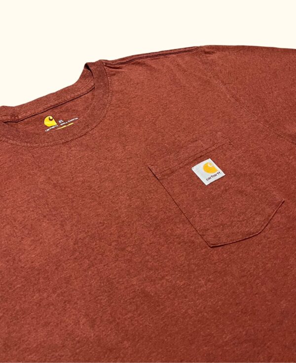 Camiseta manga corta bolsillo Carhartt vintage 2000s - Imagen 2