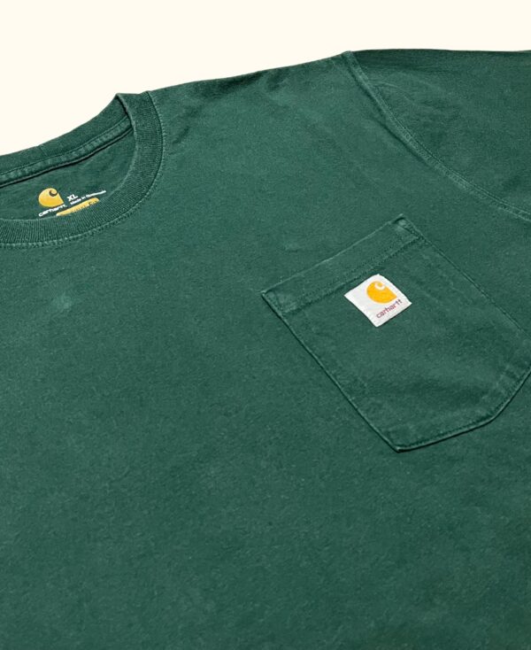 Camiseta manga corta bolsillo Carhartt vintage 2000s - Imagen 2