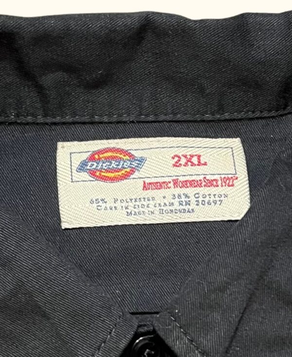 Camisa manga corta bolsillos workwear Dickies vintage 2000s - Imagen 4