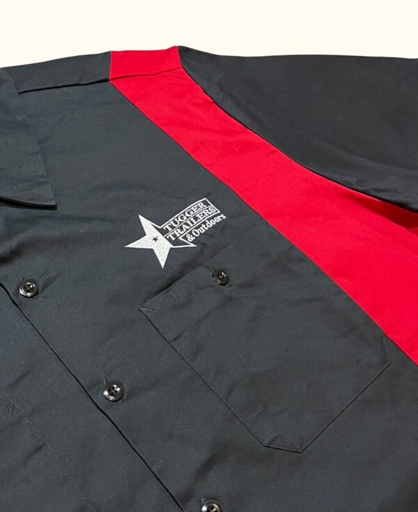 Camisa manga corta workwear bolsillos Dickies vintage 2000s - Imagen 2
