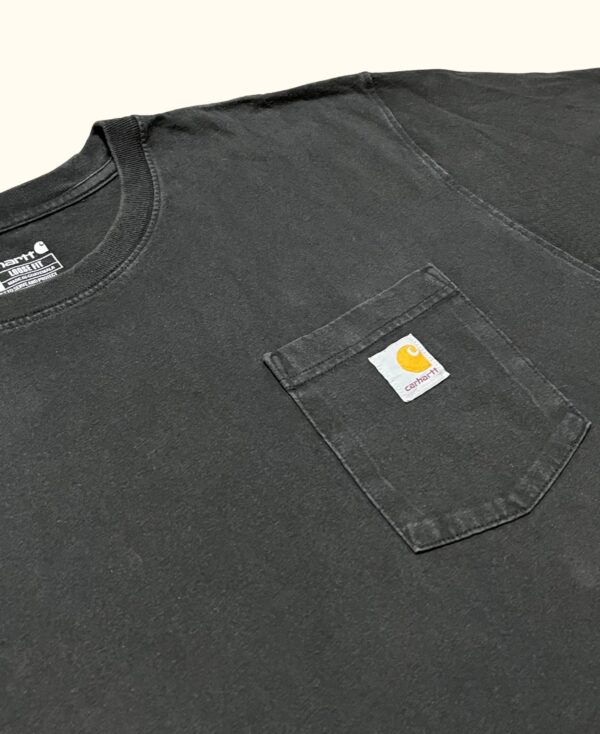 Camiseta manga corta bolsillo Carhartt vintage streetwear 2000s - Imagen 2