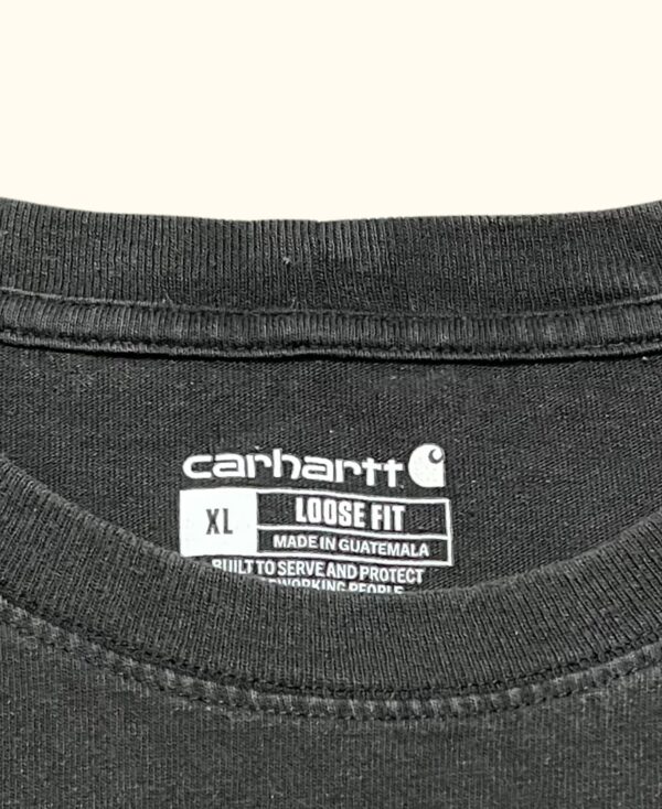 Camiseta manga corta bolsillo Carhartt vintage streetwear 2000s - Imagen 3