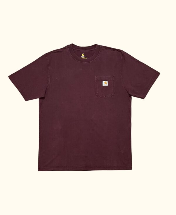 Camiseta manga corta bolsillo Carhartt vintage streetwear 2000s