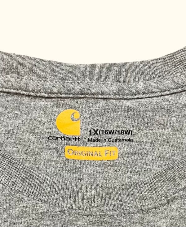 Camiseta manga corta bolsillo Carhartt vintage streetwear 2000s - Imagen 3