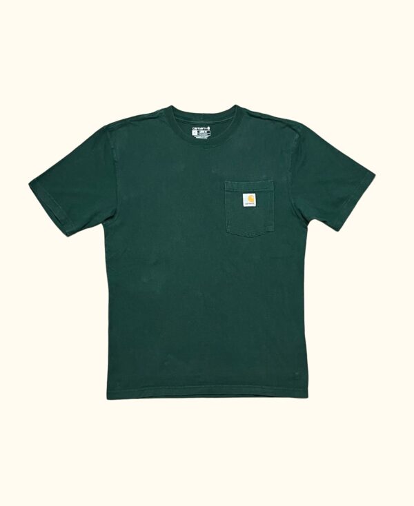 Camiseta manga corta bolsillo Carhartt vintage streetwear 2000s