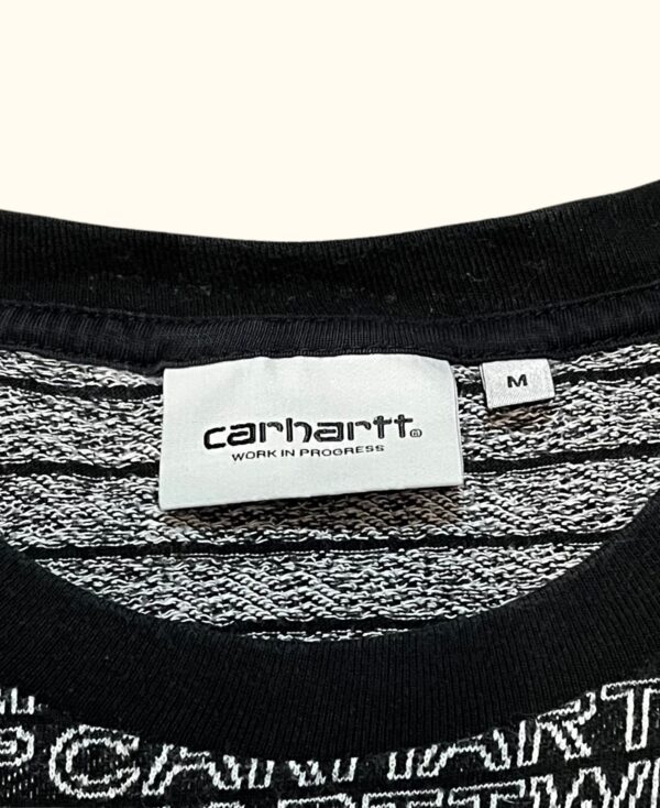 Camiseta manga corta monogram Carhartt vintage streetwear 2000s - Imagen 3