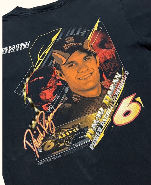 Camiseta manga corta carreras Nascar UPS vintage streetwear 2000s - Imagen 4