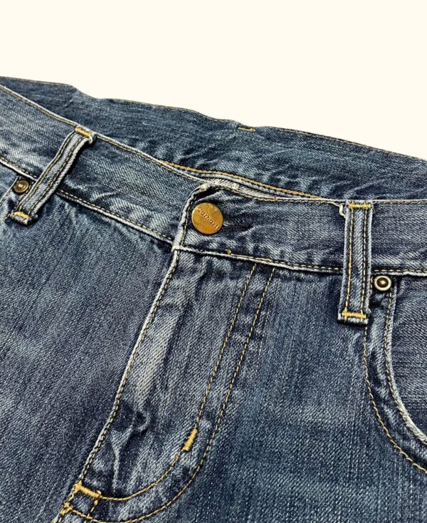 Pantalón corto bermudas jeans Carhartt vintage 2000s - Imagen 3