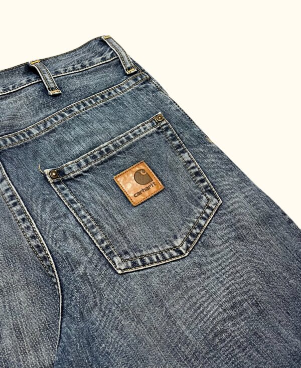 Pantalón corto bermudas jeans Carhartt vintage 2000s - Imagen 2