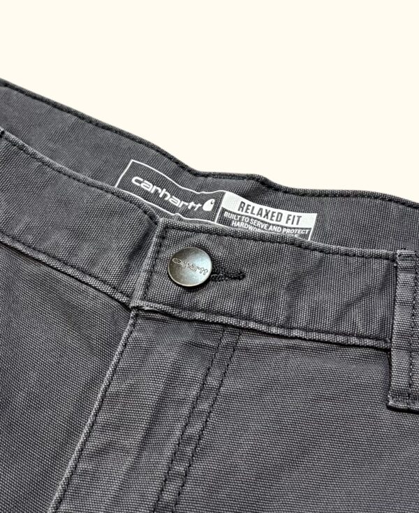 Pantalón corto bermudas canvas cargo work short Carhartt vintage 2000s - Imagen 3