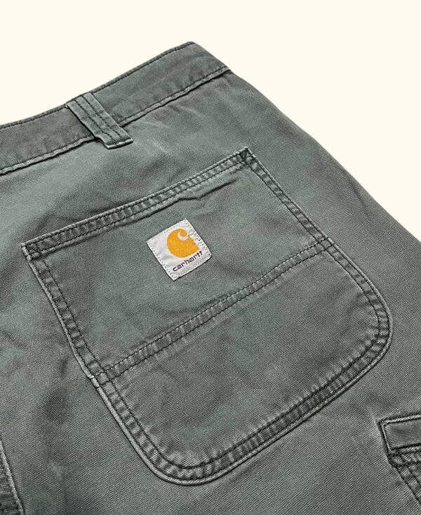 Pantalón corto bermudas canvas work short Carhartt vintage 2000s - Imagen 2