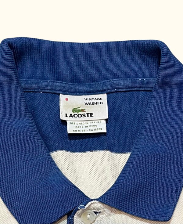 Polo golf manga corta Lacoste vintage 90s - Imagen 3