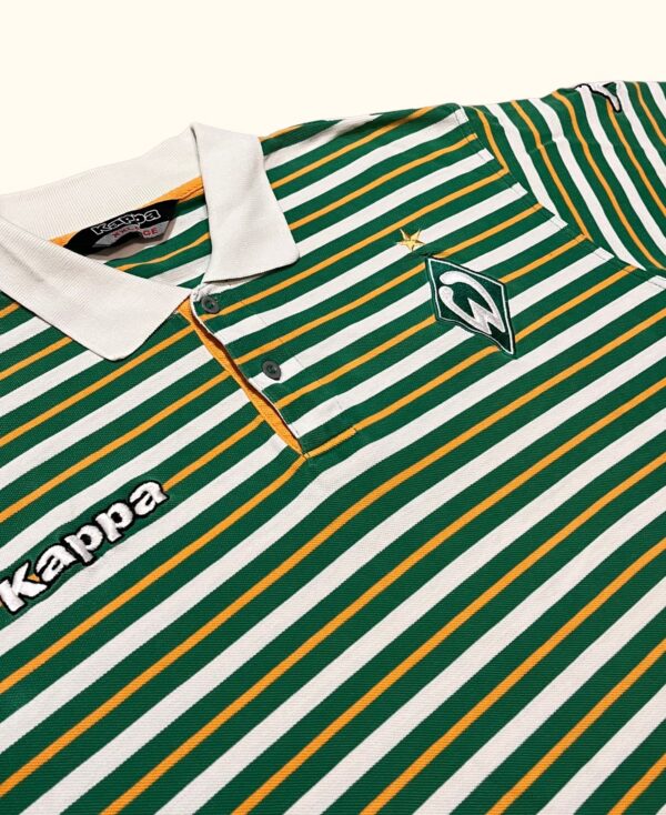 Polo fútbol manga corta Kappa Werder Bremen vintage 2000s - Imagen 2