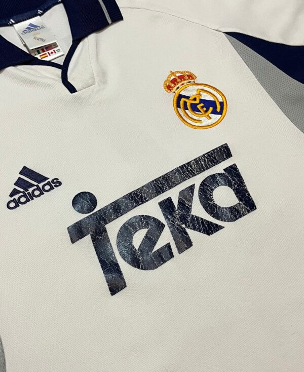 Camiseta fútbol retro Adidas Real Madrid 2000/01 - Imagen 2