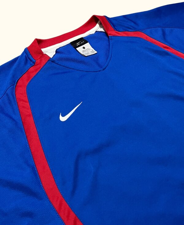 Camiseta manga corta fútbol Nike vintage 2000s - Imagen 2