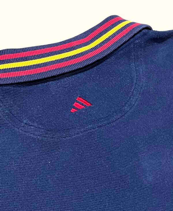 Polo fútbol manga corta Adidas Selección Española vintage 2000s - Imagen 4
