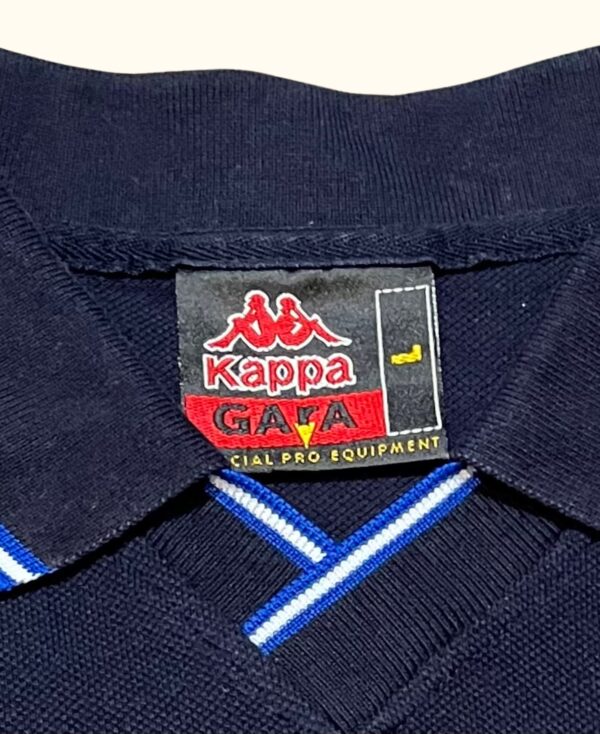 Polo fútbol manga corta Kappa FC Zaragoza vintage 90s - Imagen 4