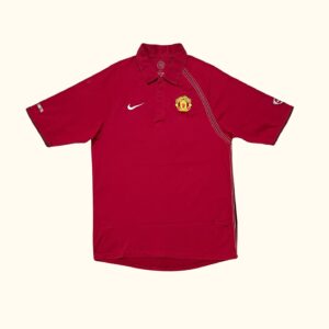 Polo fútbol manga corta Nike Total 90 Manchester United vintage 2000s