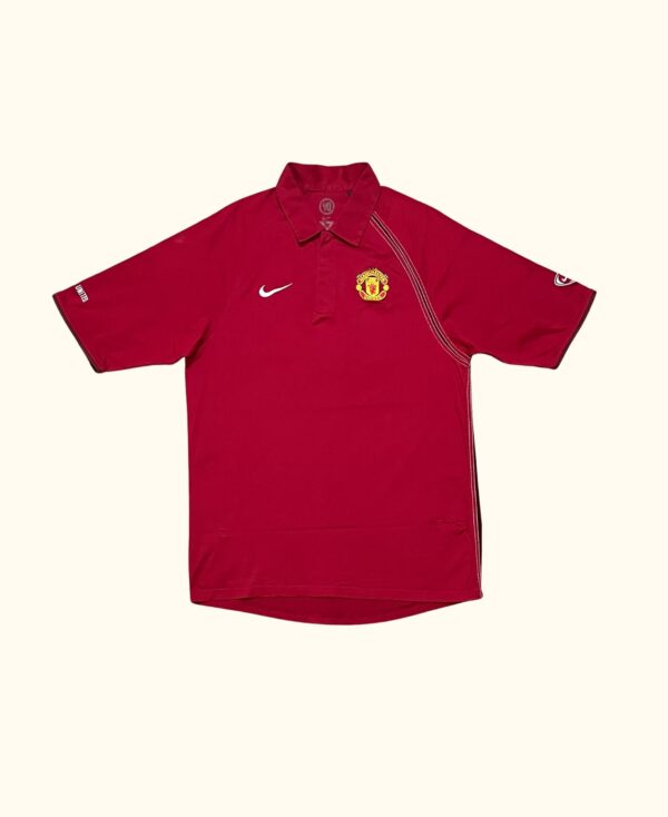 Polo fútbol manga corta Nike Total 90 Manchester United vintage 2000s