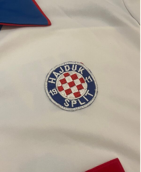 Camiseta fútbol retro blanca Hajduk Split vintage 90s - Imagen 4