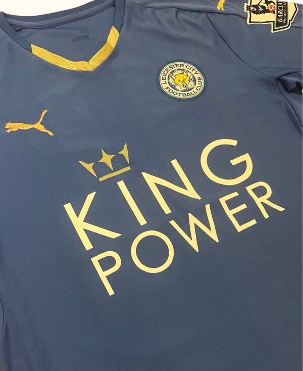 Camisa fútbol retro Puma Leicester City Mahrez vintage 2015/16 - Imagen 2
