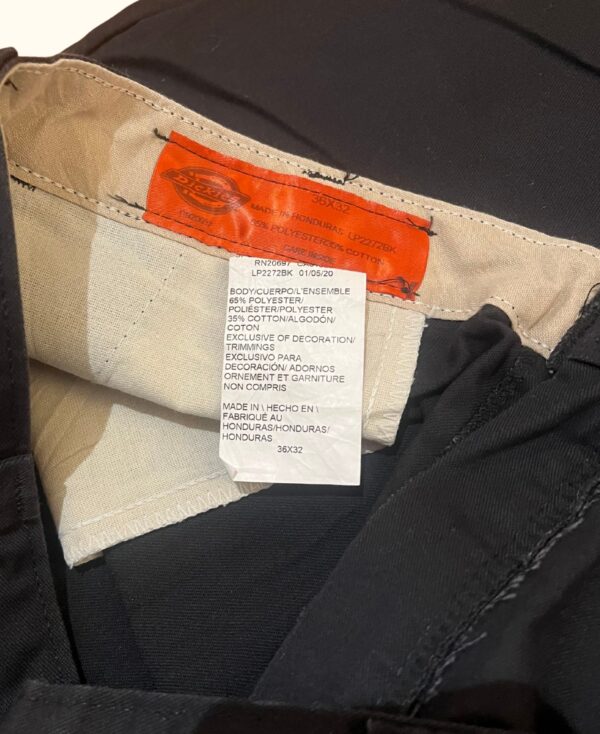 Pantalón Dickies Flex negro vintage 2000s - Imagen 3