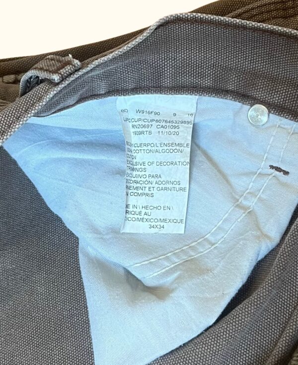 Pantalón carpenter Dickies marrón vintage 2000s - Imagen 4