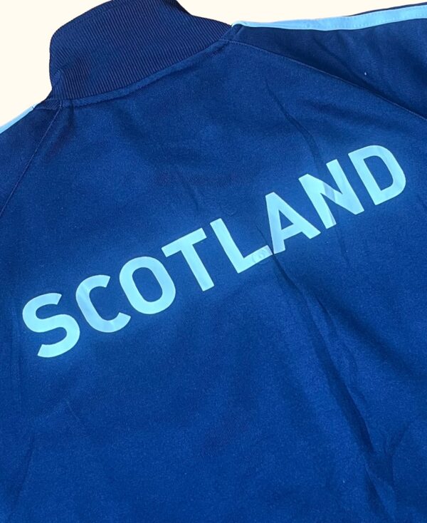 Chaqueta ligera trackjacket fútbol Adidas Escocia vintage 2000s - Imagen 4
